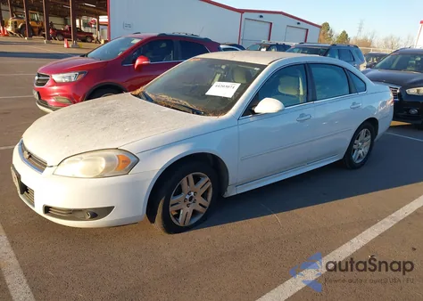 2010 Chevrolet Impala Lt z USA, uszkodzony, nr VIN 2G1WB5EN6A1250606